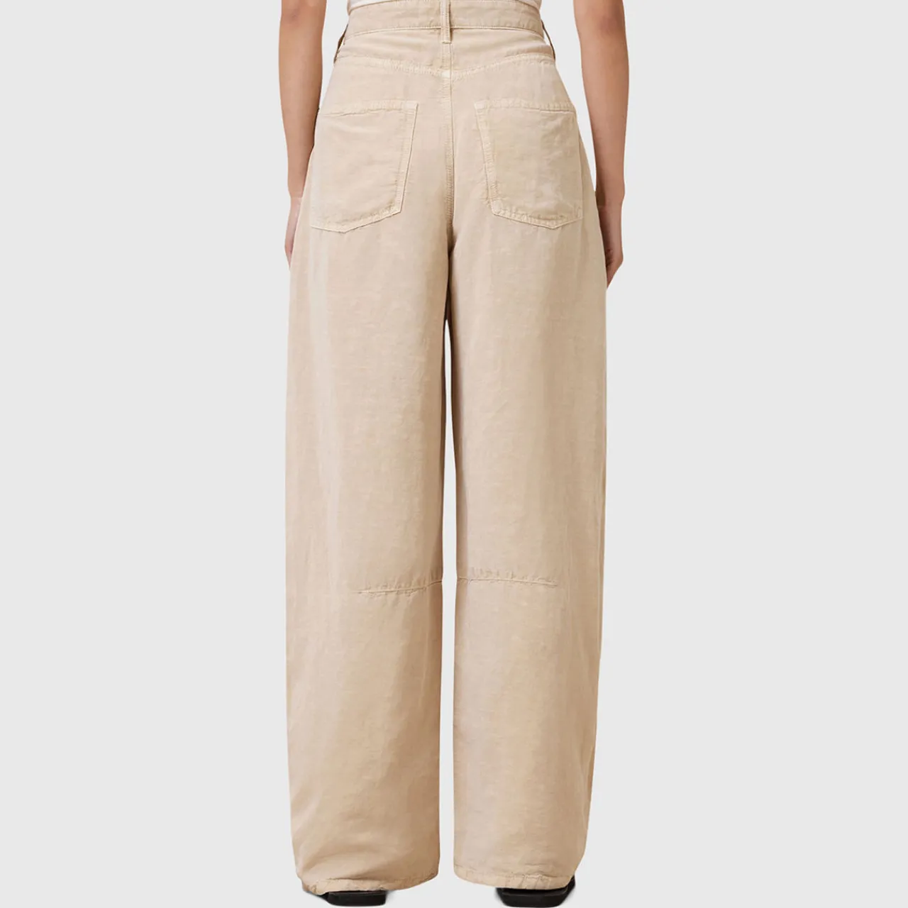 Hot Jett High-Rise barrel Trousers Women Trousers & Shorts