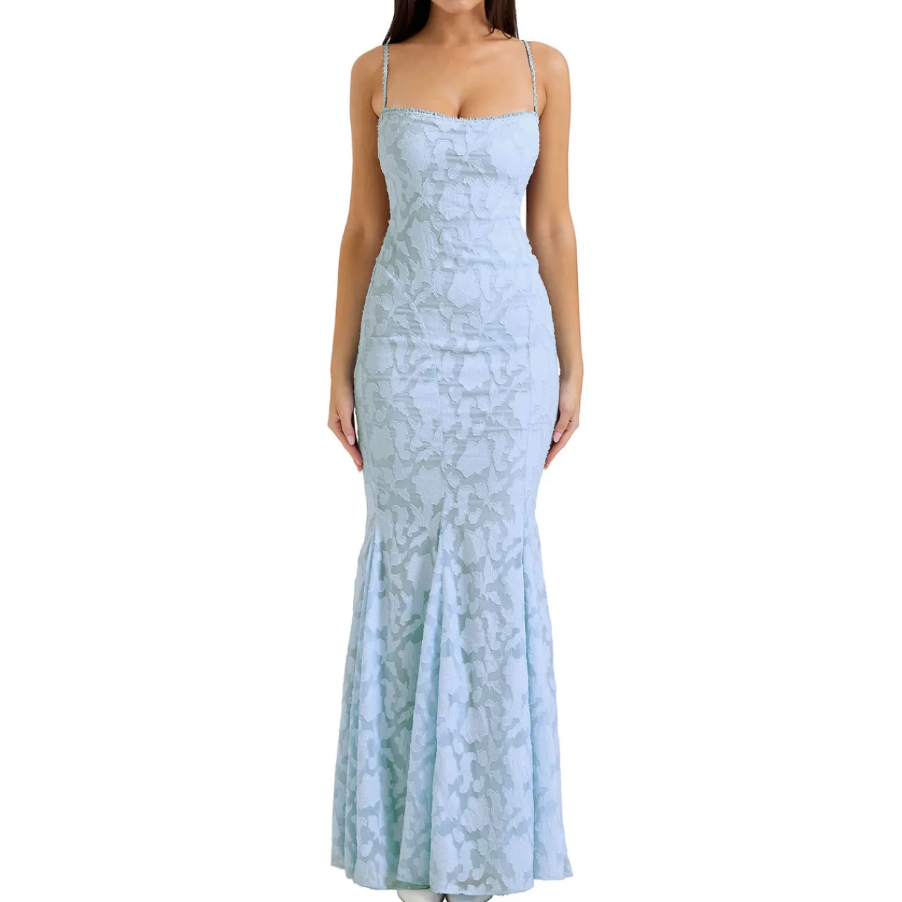 Online Joan Lace Open Back Gown Women Dresses
