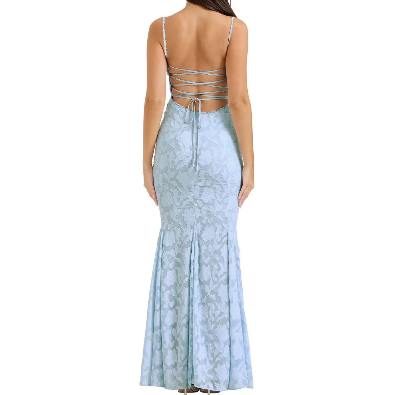 Online Joan Lace Open Back Gown Women Dresses