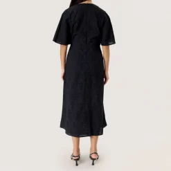 New Joella Textured Flared Dress Women Dresses