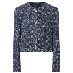 Sale Jolena1 Bouclé Knit Cardigan Women Sweaters & Cardigans