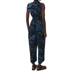 Josie Printed Zip-Up Jumpsuit Women Jumpsuits