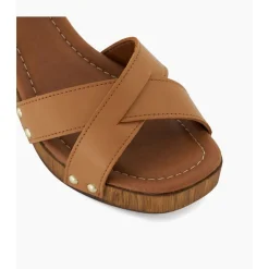 Outlet Judies Cross Strap Block Heels Women Heels