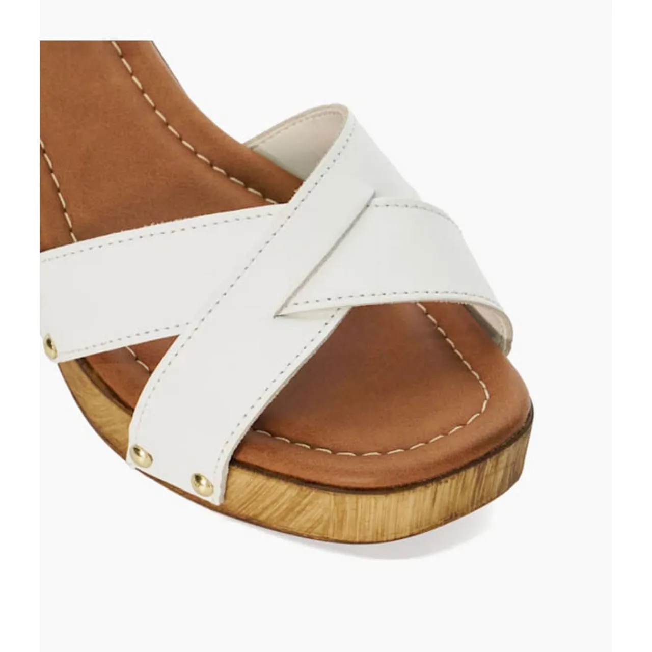 Judies Cross Strap Block Heels Women Heels