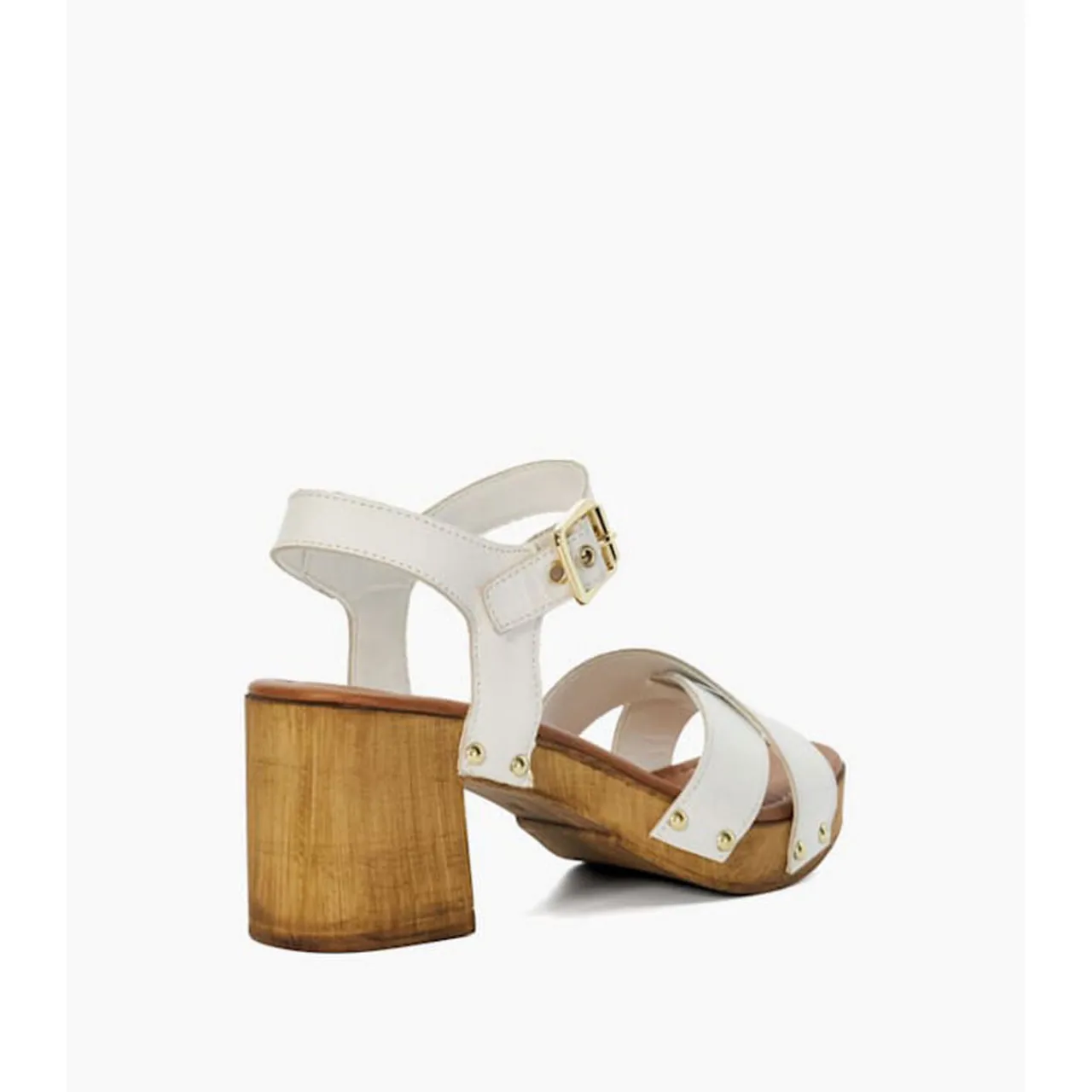 Judies Cross Strap Block Heels Women Heels
