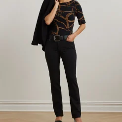 Hot Judy Belting Stretch Top Women Tops