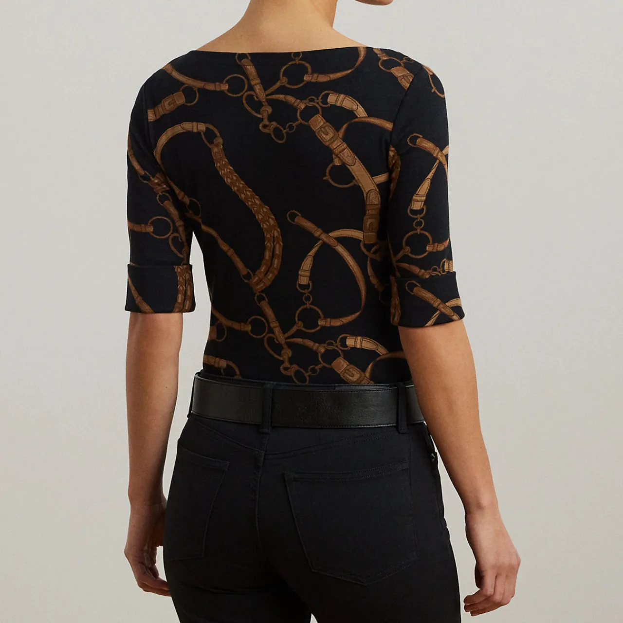 Hot Judy Belting Stretch Top Women Tops