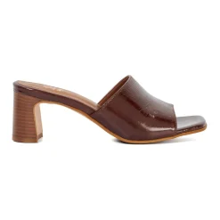 Clearance Jule Open Toe Heeled Mules Women Heels
