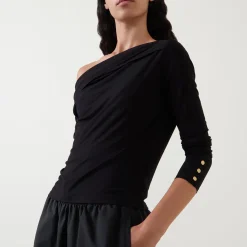 Juliana One-Shoulder Top Women Tops