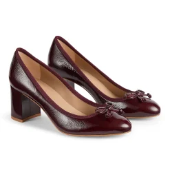 New Juliette Bow Block Heels Women Heels