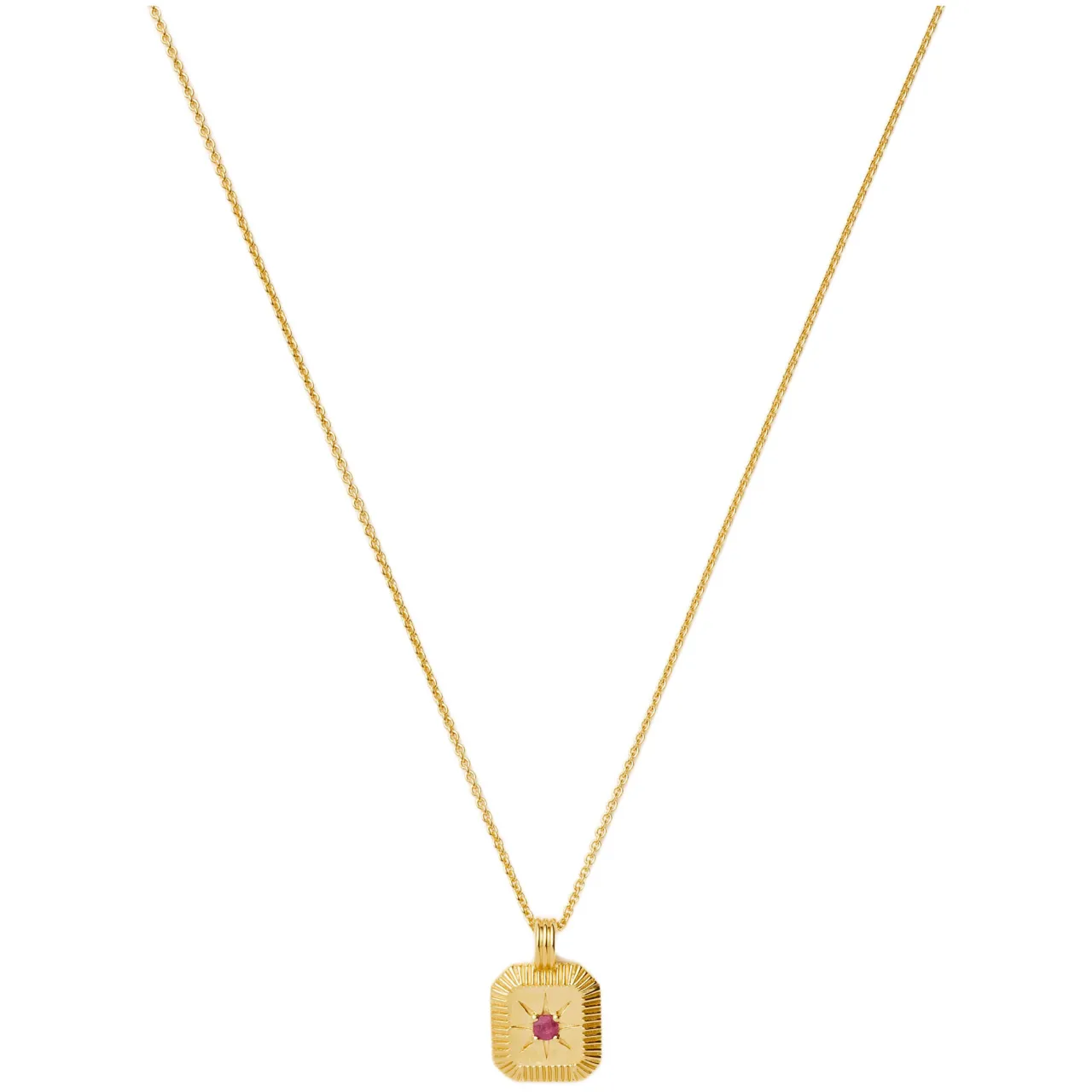 Outlet July Birthstone Pendant Necklace Women Necklaces