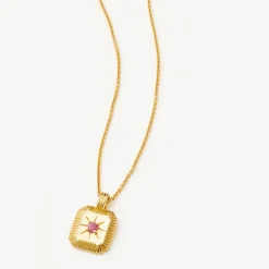 Outlet July Birthstone Pendant Necklace Women Necklaces