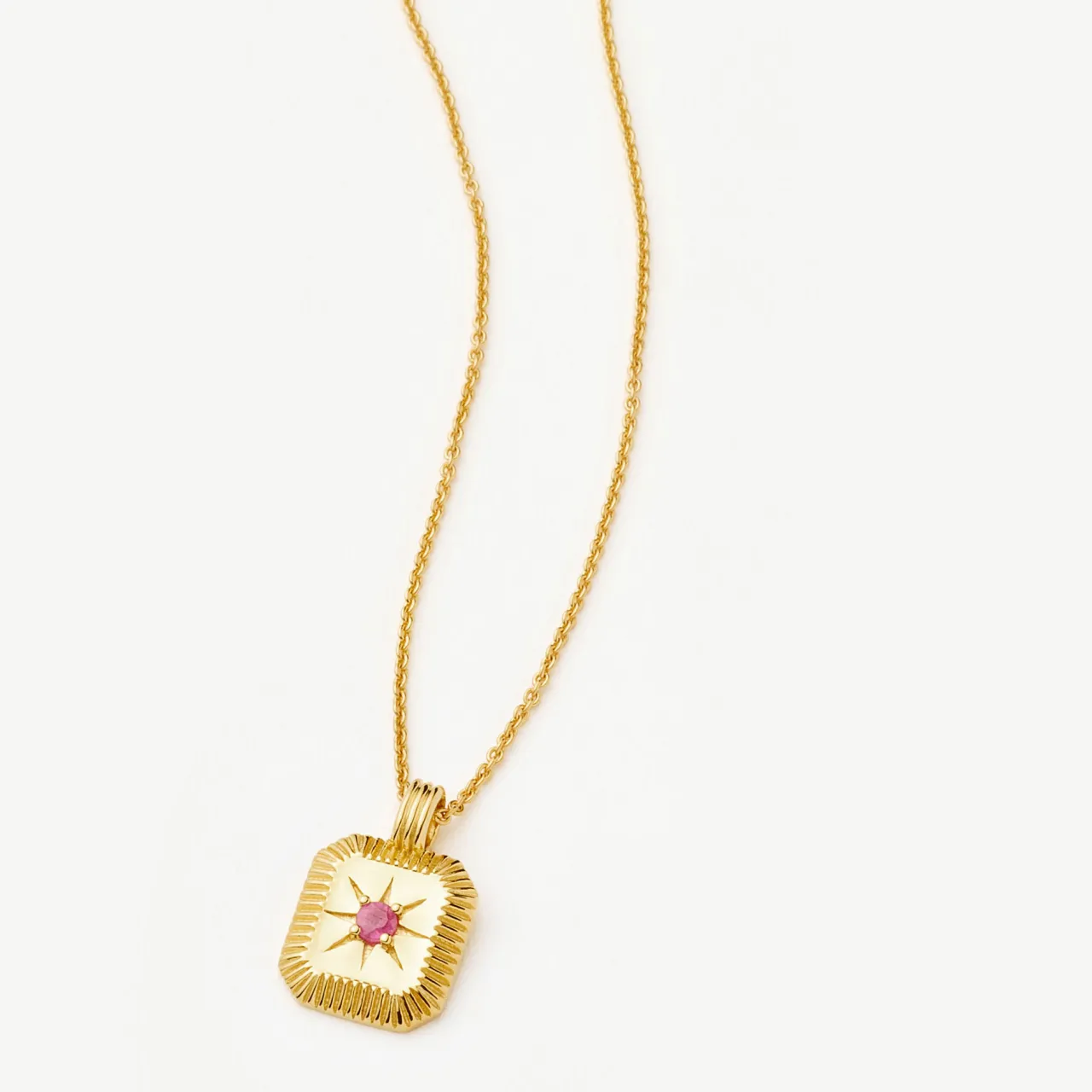 Outlet July Birthstone Pendant Necklace Women Necklaces