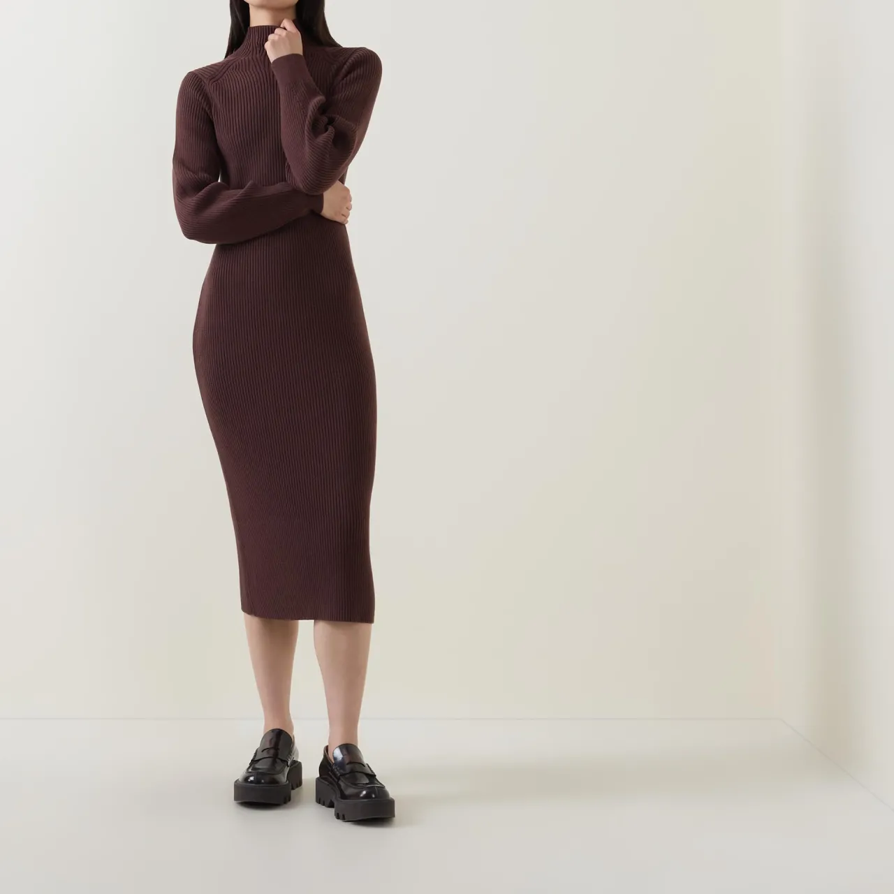 New Kaia Knitted Dress Women Dresses