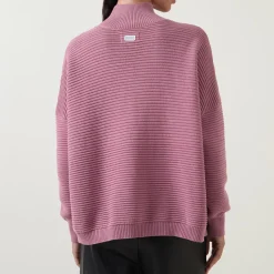 Kaia Ribbed Mock Neck Sweater Women Sweaters & Cardigans