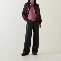 Kaia Ribbed Mock Neck Sweater Women Sweaters & Cardigans
