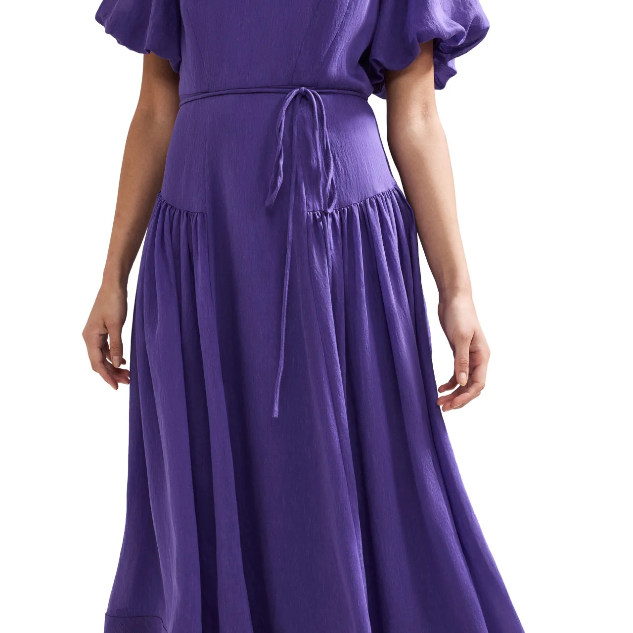 Outlet Kailey Puff Sleeve Flared Dress Women Dresses