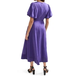 Outlet Kailey Puff Sleeve Flared Dress Women Dresses