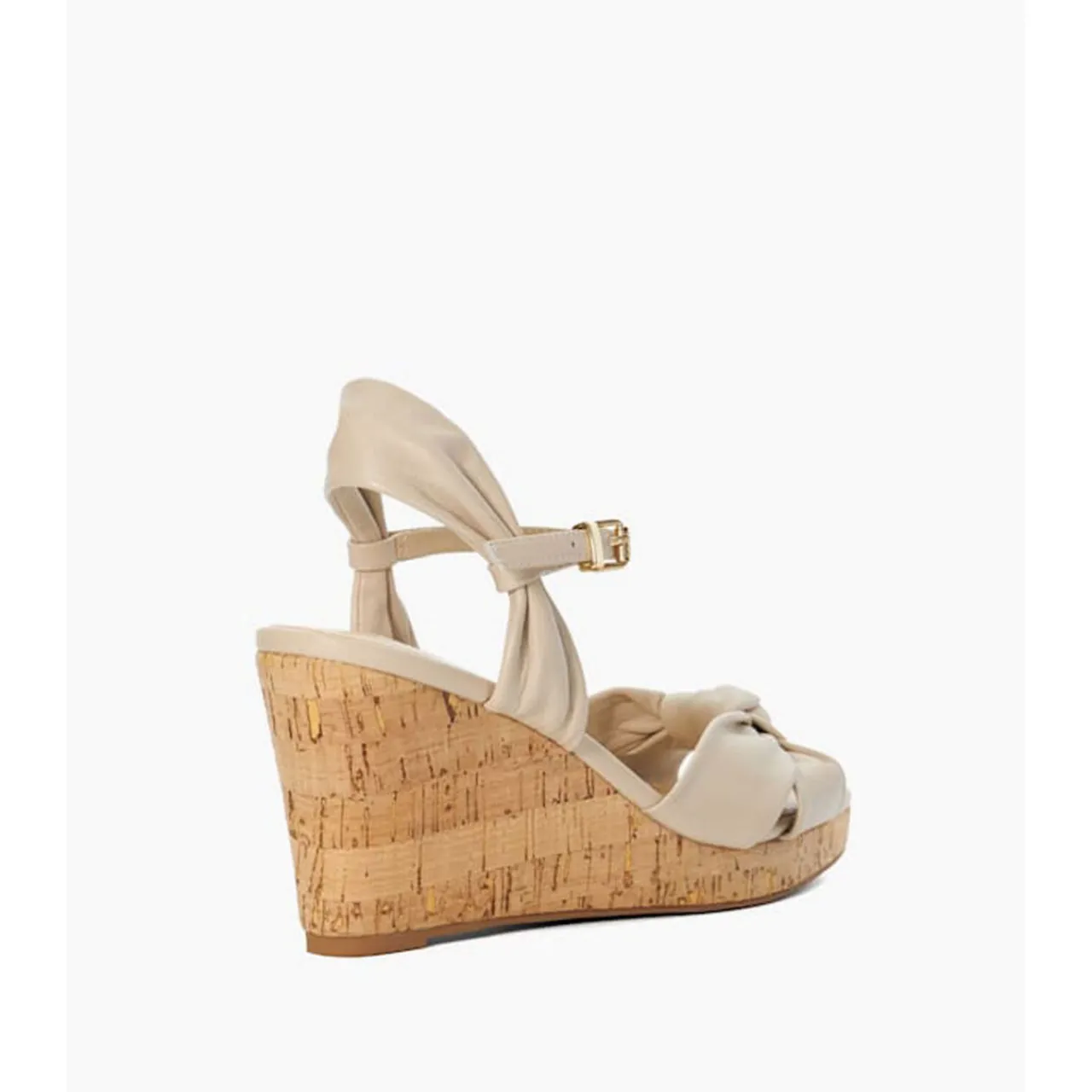 Discount Kaino Leather Wedges Women Heels