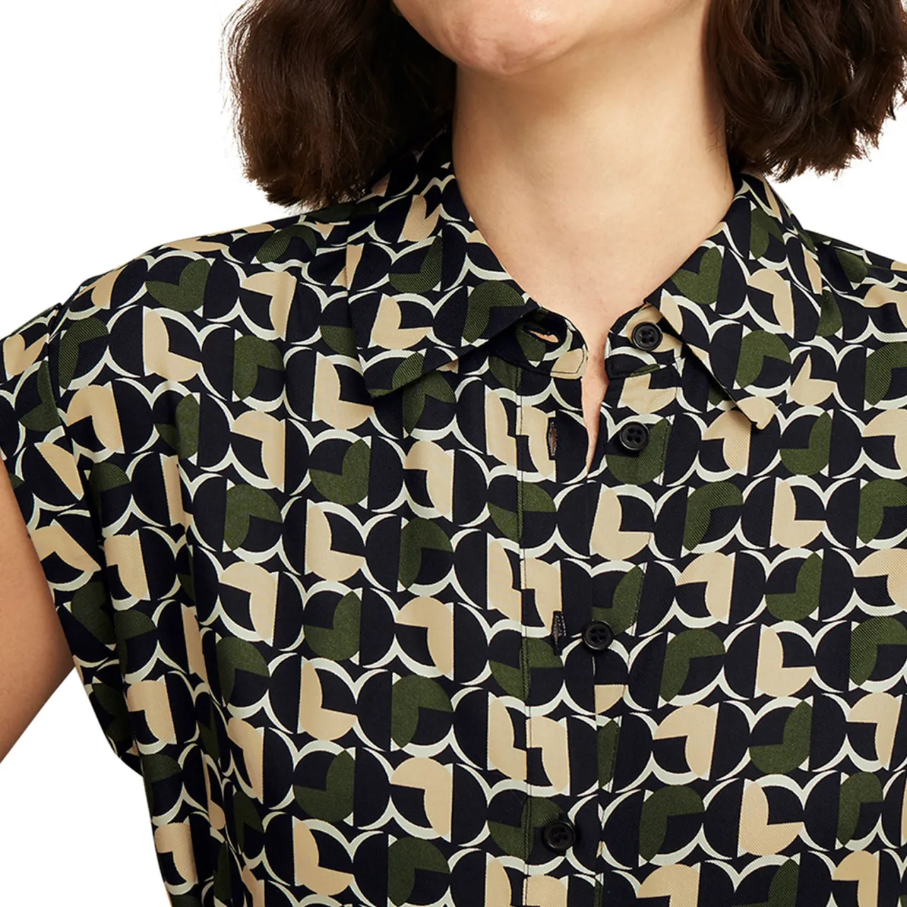 Outlet Kalinda Printed Shirt Dress Women Dresses