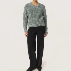 Hot Kamelia Textured Sweater Women Sweaters & Cardigans