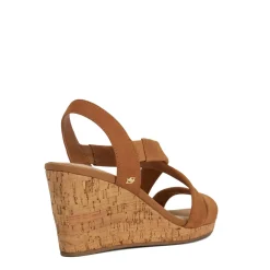 Kamies Wide-Fit Cork Heeled Wedges Women Heels