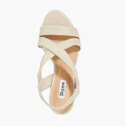 Kamies Wide-Fit Cork Heeled Wedges Women Heels