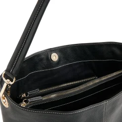 Online Kamil Contrast Stitch Tote Bag Women Top Handle Bags|Tote Bags