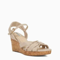 Clearance Kander Cork Wedge Heeled Sandals Women Heels