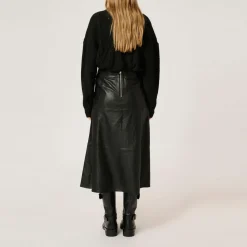 Discount Karen Leather Skirt Women Skirts