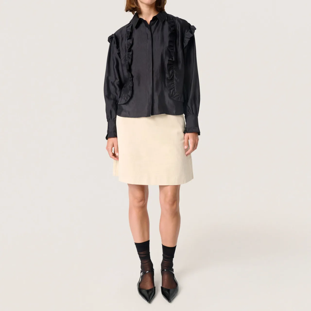 Online Karolina Ruffle Shirt Women Tops