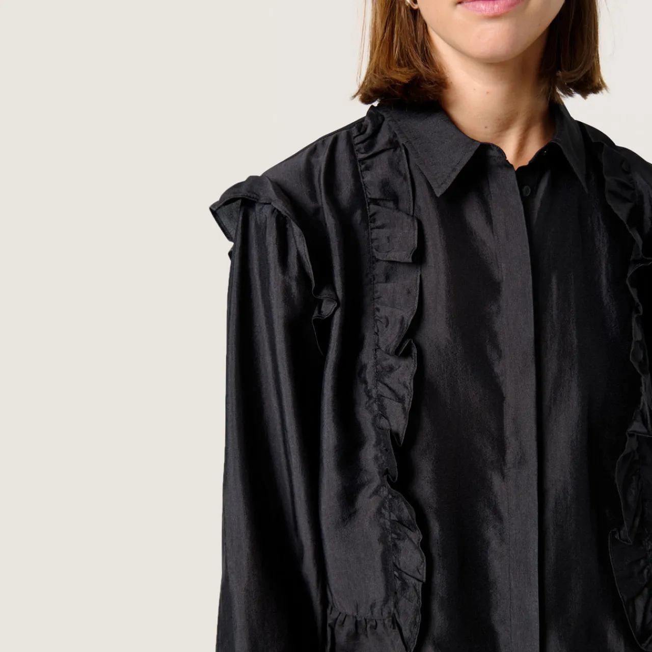 Online Karolina Ruffle Shirt Women Tops