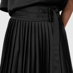 Discount Kat Tiered Pleated Skirt Women Skirts