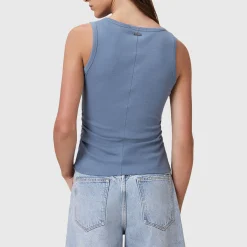 Katarina Gathered Tank Top Women Tops