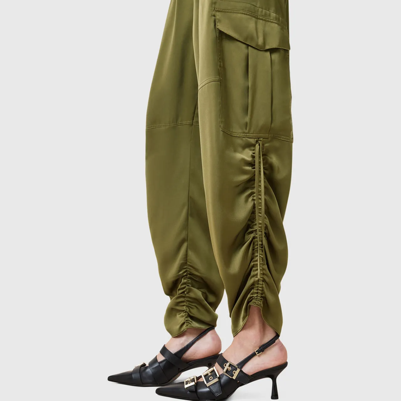 Outlet Kaye Drawstring Cargo Trousers Women Trousers & Shorts