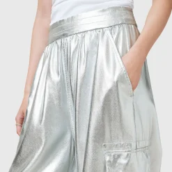 Discount Kaye Metallic Drawstring Trousers Women Trousers & Shorts
