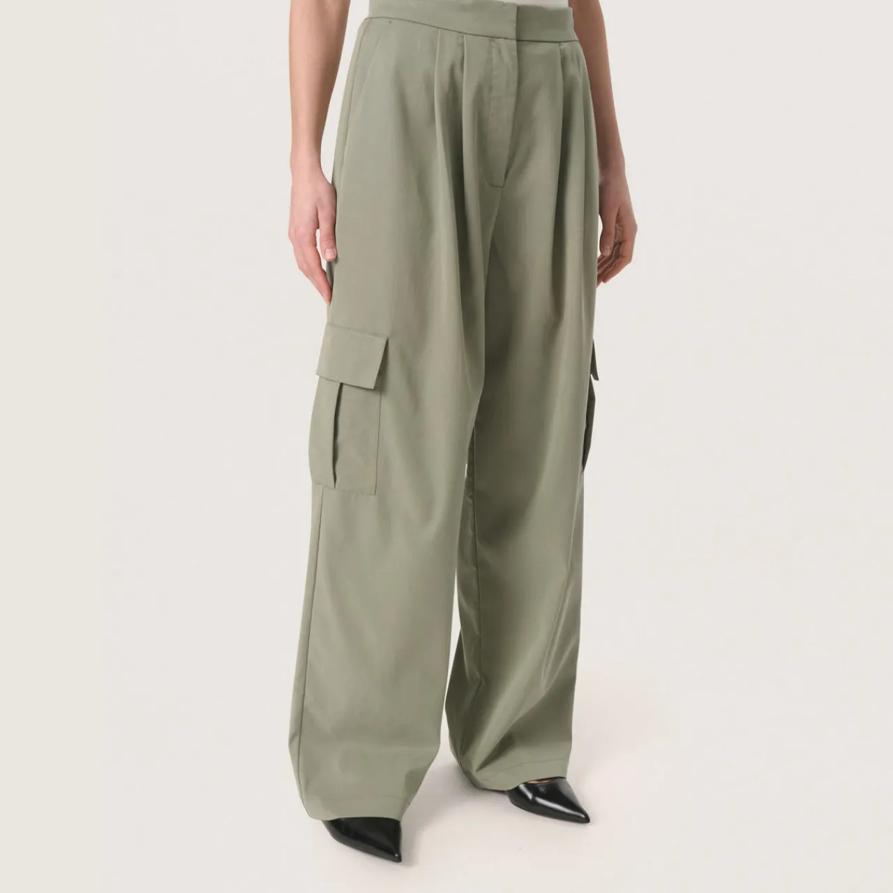 Best Kellie High-Rise Cargo Trousers Women Trousers & Shorts