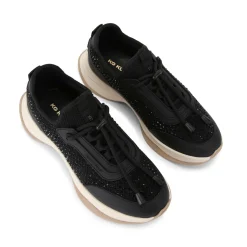 Hot Kelsie Knit Gem Trainers Women Trainers
