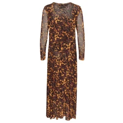 Hot Kerrie Printed Mesh Dress Women Dresses