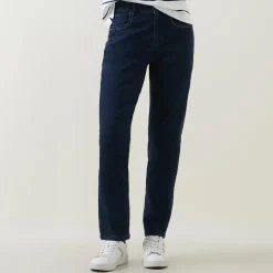New Kia Mid-Rise Tapered Jeans Women Denim