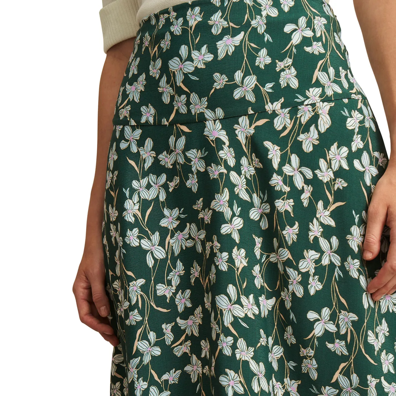 Discount Kiara Floral Flared Skirt Women Skirts
