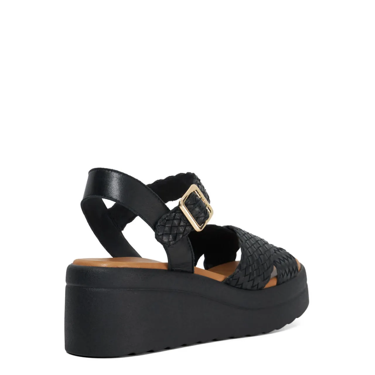 Best Kinleys Braided Leather Flatform Sandals Women Heels