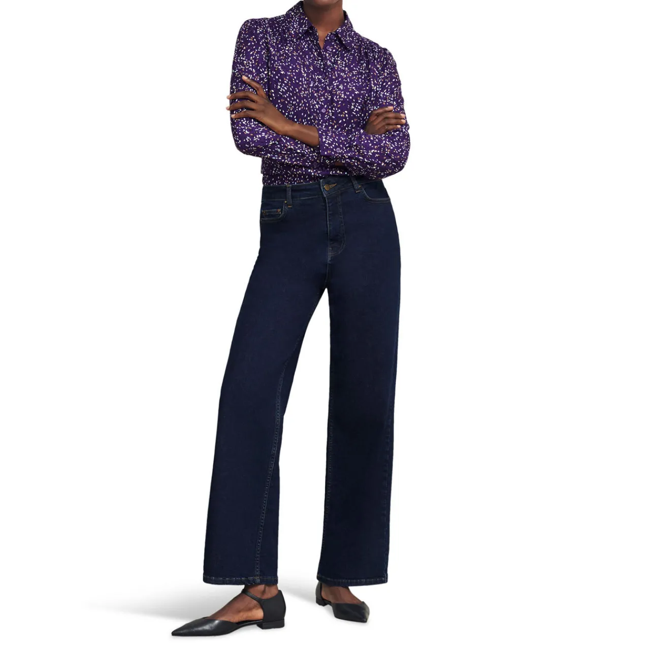 Clearance Kirsty Printed Shirt Women Tops