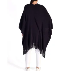 Knitted Fringe Wrap Women Sweaters & Cardigans