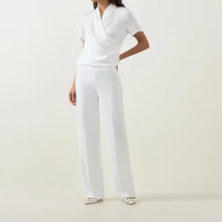Best Knitted Wide Leg Trousers Women Trousers & Shorts