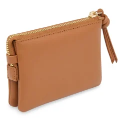Online Knotted Zip-Top Purse Women Wallets