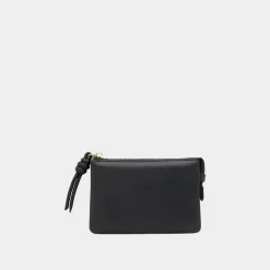 Sale Knotted Zip-Top Purse Women Wallets