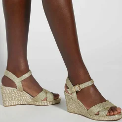 Sale Kolden Braided Wedges Women Heels