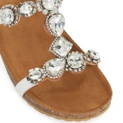 Clearance Kristan Embellished Wedge Heels Women Heels