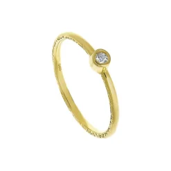 Online 9kt Gold & Diamond Solitaire Ring Women Rings